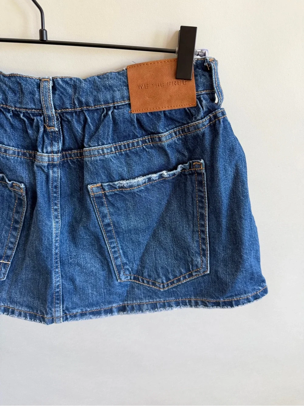 FREE PEOPLE We the Free Demi Denim Skort